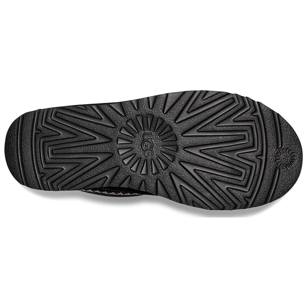 (W) UGG Classic Short Crescent Boot Black 圖 7