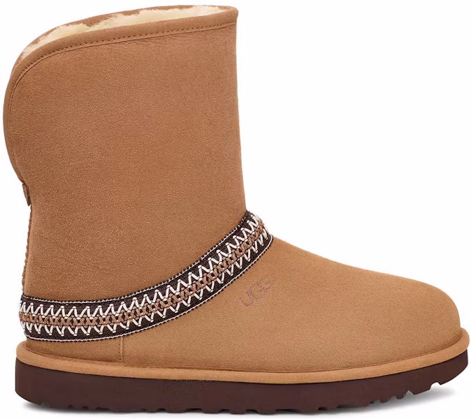 (W) UGG Classic Short Stivale Crescent Marrone Castagna 1161770-CHE Lookbook (W) UGG Classic Short Stivale Crescent Marrone Castagna 1161770-CHE