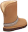 Purchase (W) UGG Classic Short Stivale Crescent Marrone Castagna 1161770-CHE