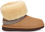 Details for (W) UGG Classic Short Stivale Crescent Marrone Castagna 1161770-CHE