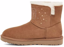 UGG 鑲鑽舒適休閒 短筒及中筒 雪地靴 女款 栗色 Buy UGG 鑲鑽舒適休閒 短筒及中筒 雪地靴 女款 栗色