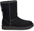 Order (Women) UGG Classic Short Crystal Snow Boots Black 1111791-BLK