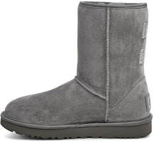 (W) UGG经典短款水晶雪地靴灰色 1091649-GREY Buy (W) UGG经典短款水晶雪地靴灰色 1091649-GREY