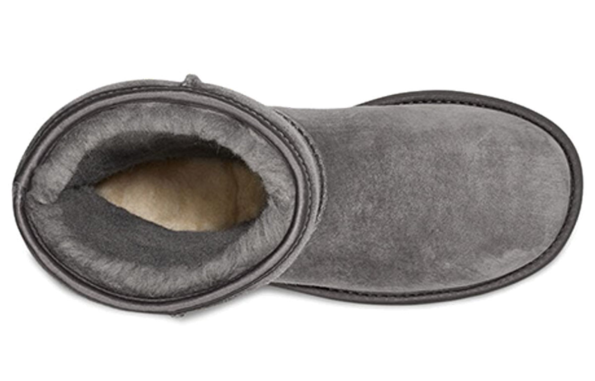 (W) UGG Classic Short Crystal Snow Boots Gray 圖 5