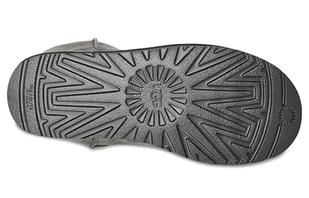 (W) UGG Classic Short Crystal Snow Boots Gray 圖 6
