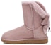Buy (W) UGG Classic Short Cuffed Bow But Salji Wanita Merah Jambu 1112501-DUS