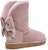 (W) UGG Classic Short Cuffed Bow But Salji Wanita Merah Jambu 1112501-DUS
