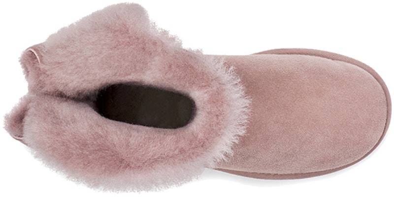 (Women) UGG Classic Short Cuffed Bow Snow Boots Pink 1112501-DUS Purchase (Women) UGG Classic Short Cuffed Bow Snow Boots Pink 1112501-DUS