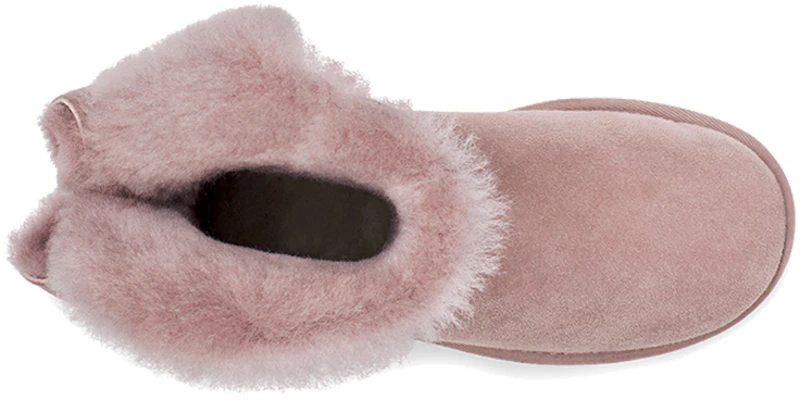 (Women) UGG Classic Short Cuffed Bow Snow Boots Pink 1112501-DUS Purchase (Women) UGG Classic Short Cuffed Bow Snow Boots Pink 1112501-DUS