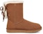 (W) UGG Classic Double Bow Pendek 1127131-CHE