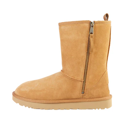 (W) UGG Classic Short Dual Zip