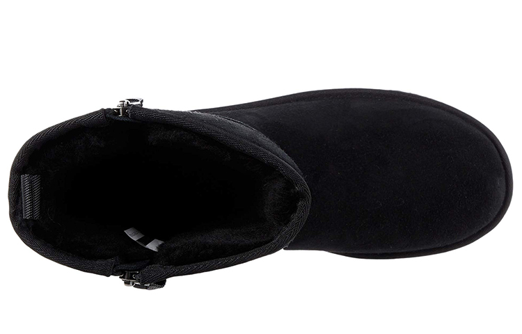 Shop (W) UGG Classic Pendek Zip Berkembar 'Hitam' 9431247-BLK