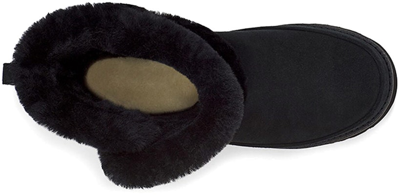(Women) UGG Classic Short Fluff Spill Seam Snow Boots Black 1112500-BLK Purchase (Women) UGG Classic Short Fluff Spill Seam Snow Boots Black 1112500-BLK