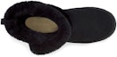 Purchase (W) UGG Classic Short Fluff Spill Seam But Salji Hitam 1112500-BLK