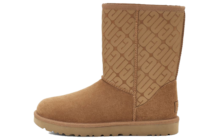 (W) UGG Classic Short II 'Chestnut'