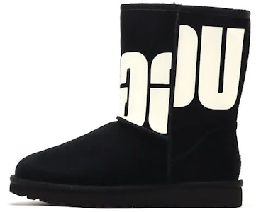 UGG 經典短筒2 Chopd 絨面 休閒舒適加絨 中筒 雪地靴 女款 黑色 Buy UGG 經典短筒2 Chopd 絨面 休閒舒適加絨 中筒 雪地靴 女款 黑色