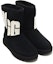 Lookbook (W) UGG Classic Short 2 Chopd 'Hitam Putih' 1129231-BLK