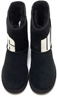 Shop (Women) UGG Classic Short 2 Chopd 'Black White' 1129231-BLK