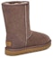 Shop (W) UGG Classic Short II Boot But Salji Coklat 1016223-MLE