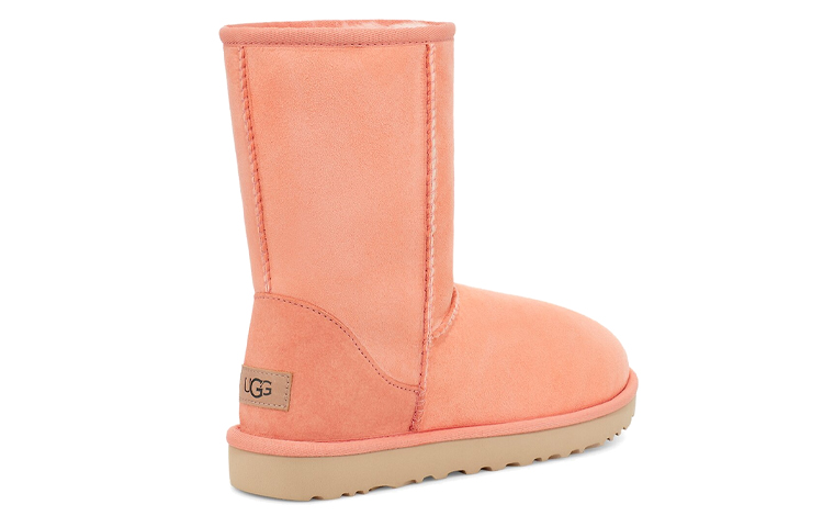 (W) UGG Classic Short II Boot 'Coral' 圖 5