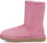 Buy (W) But UGG Classic Short II Hangat Berbulu Pink Merah Fleece Lined. 1016223-WBRR