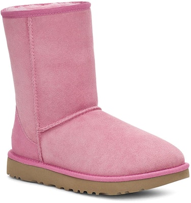 (Women) UGG Classic Short II Boot Cozy Stay Warm Pink Red Fleece Lined 1016223-WBRR Lookbook (Women) UGG Classic Short II Boot Cozy Stay Warm Pink Red Fleece Lined 1016223-WBRR