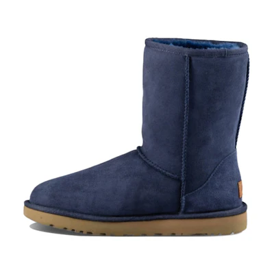 (W) UGG Classic Short II Boot Navy