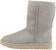 (Women) UGG Classic Short II Fleece Lined Gray White 1016223-GOA