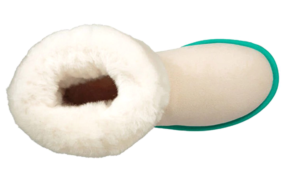 (W) UGG Classic Short II Neon 'Cream White' 圖 5