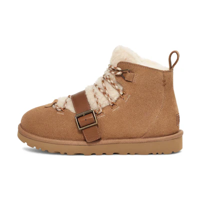 (W) UGG Dune Mini Shearling Boot 'Chestnut'