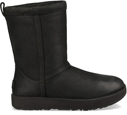 (W) UGG Classic Pendek Kulit 'Hitam' 1017509-BLK Order (W) UGG Classic Pendek Kulit 'Hitam' 1017509-BLK