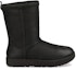 Order (W) UGG Classic Pendek Kulit 'Hitam' 1017509-BLK