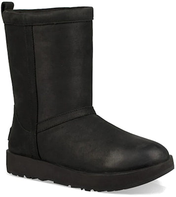 (W) UGG Classic Pendek Kulit 'Hitam' 1017509-BLK Lookbook (W) UGG Classic Pendek Kulit 'Hitam' 1017509-BLK
