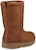 (W) UGG Classic Short Leather 'Chestnut' Kulit Pendek Coklat. 1017509-CHE
