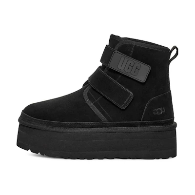 (W) UGG Classic Short Platform 'Black'