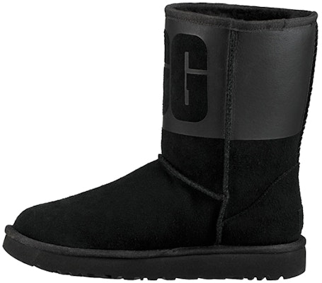 (Women) UGG Classic Short Rubber Boot 'Black' 1096473-BLK Buy (Women) UGG Classic Short Rubber Boot 'Black' 1096473-BLK
