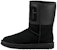(W) UGG But Getah Pendek Klasik 'Hitam' 1096473-BLK