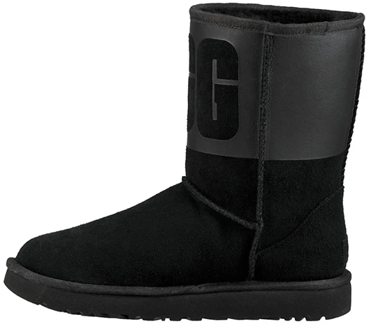 women-ugg-classic-short-rubber-boot-black-1096473-blk