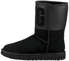 (Women) UGG Classic Short Rubber Boot 'Black' 1096473-BLK (Women) UGG Classic Short Rubber Boot 'Black' 1096473-BLK