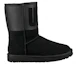 Order (W) UGG Classic Korte Rubberlaars ''Zwart'' 1096473-BLK