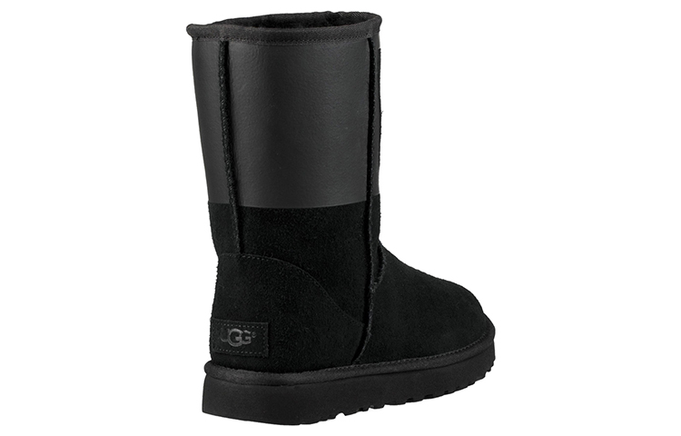 Lookbook (W) UGG Classic Korte Rubberlaars ''Zwart'' 1096473-BLK