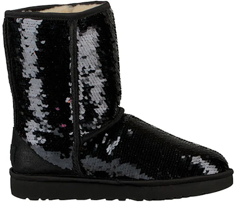 (W) UGG 클래식 숏 시퀸 블랙 1094982-BLK Order (W) UGG 클래식 숏 시퀸 블랙 1094982-BLK