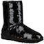 Lookbook (W) UGG 클래식 숏 시퀸 블랙 1094982-BLK