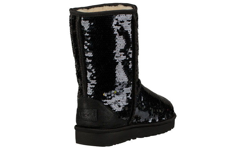 Shop (W) UGG 클래식 숏 시퀸 블랙 1094982-BLK