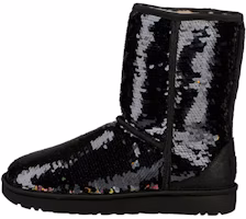 (Women) UGG Classic Short Sequin 'Black' 1094982-BLK (Women) UGG Classic Short Sequin 'Black' 1094982-BLK