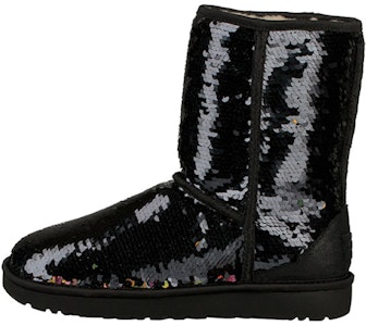 (W) UGG Clásico Corto Lentejuelas 'Negro' 1094982-BLK Buy (W) UGG Clásico Corto Lentejuelas 'Negro' 1094982-BLK