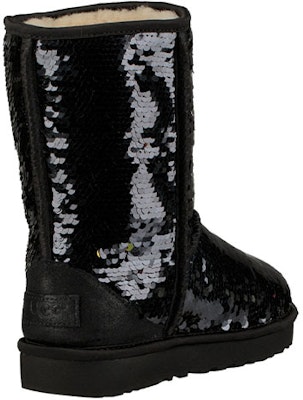 (Women) UGG Classic Short Sequin 'Black' 1094982-BLK Shop (Women) UGG Classic Short Sequin 'Black' 1094982-BLK