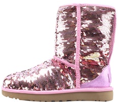 (W) UGG クラシックショート スパンコール ピンク 1094982-PINK Buy (W) UGG クラシックショート スパンコール ピンク 1094982-PINK