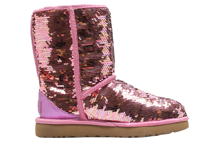 (W) UGG Classic Short Sequin 'Pink' 圖 2
