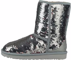 (Women) UGG Classic Short Boot 'Sequin - Silver' 1094982-SLVR (Women) UGG Classic Short Boot 'Sequin - Silver' 1094982-SLVR